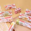 PENTA ANGEL Nougats Candy Bags 400Pcs Clear Plastic Caramels Gift Candy Wrappers Packing Bags Pouch for Christmas Theme Party Candies Making (Strip Pink) view 4