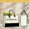 FORBIDDEN PAPER Mama Handbag - Mothers Day & Birthday Gift Tote Bag for Women, New Moms & Moms-to-Be - Beach, Travel & Shopping Bag for Travel & Holiday Vacation view 4