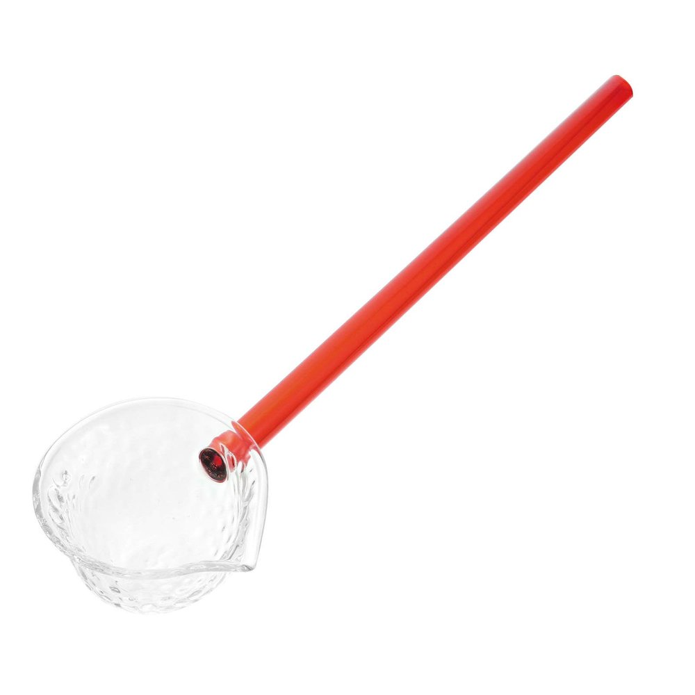 CALLARON Clear High Borosilicate Glass Teaspoon Japanese Style Tea Spoon for Home Use Food-grade Material for Tea Rooms and Restaurants and Elegant Design