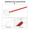 CALLARON Clear High Borosilicate Glass Teaspoon Japanese Style Tea Spoon for Home Use Food-grade Material for Tea Rooms and Restaurants and Elegant Design view 4