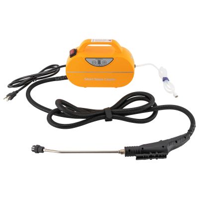 YIYIBYUS Handheld Steam Cleaner,Handheld Steam Cleaner 1800W Car Steam Cleaner for Home Use Wet & Dry Adjustable (Yellow)
