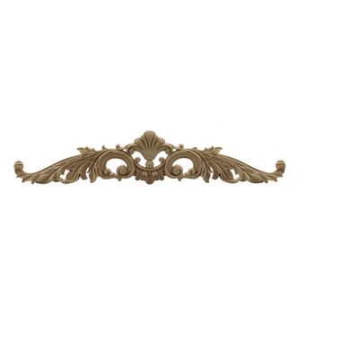 Rectangle Carving Natural Wood Appliques for Furniture Cabinet Unpainted Wooden Mouldings Decal Vintage Home Decor Decorative,h 80cmX15cm