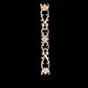 Wood Oak Carved Wave Flower Onlay Decal Corner Applique for Home Furniture Decor Decorative Wood Carved Long Applique,11 view 1