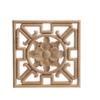Wood Mouldings Wood Carving Door Onlay Wood Applique Wood Decal Antique Retro Long Leaves Wooden Cabinet Furniture Corner,F3,15 view 1