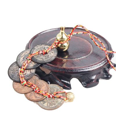 Taoist Supplies Amulet Exorcism Bringing Good Luck Mascot Decoration Pendant  1Pcs 