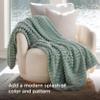 Bedsure GentleSoft Twin Blanket for Couch - Cozy Soft Blankets for Women, Cute Small Fleece Throws for Girls, Sage Green, 60x80 Inches view 3