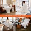 Bedsure GentleSoft Twin Blanket for Bed - Cozy Soft Blankets for Women, Cute Small Fleece Throws for Girls, Graduation Decorations Gift for Her Him School Dorm, Off White, 60x80 Inches view 4
