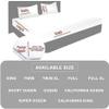 100% Pure Silk Satin Sheet Set 4 Pieces Silk Fitted Sheet 15" Deep Pocket Mattress fit Silk Flat Sheet & Silk Pillowcases Soft Silk Sheets Wrinkle Free - King - Red view 3