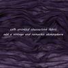 12 Pack 10Ft Cheesecloth Table Runner 35x120 Inch Boho Gauze Table Runner Rustic Cheese Cloth Long Romantic Table Runners for Wedding Bridal Shower Birthday Party Table Decor (Dark Purple) view 3
