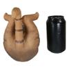 1 Pcs of Wet Your Whiskers Drinking Brown Striped Cat Wine Bottle Holder Figurine view 4