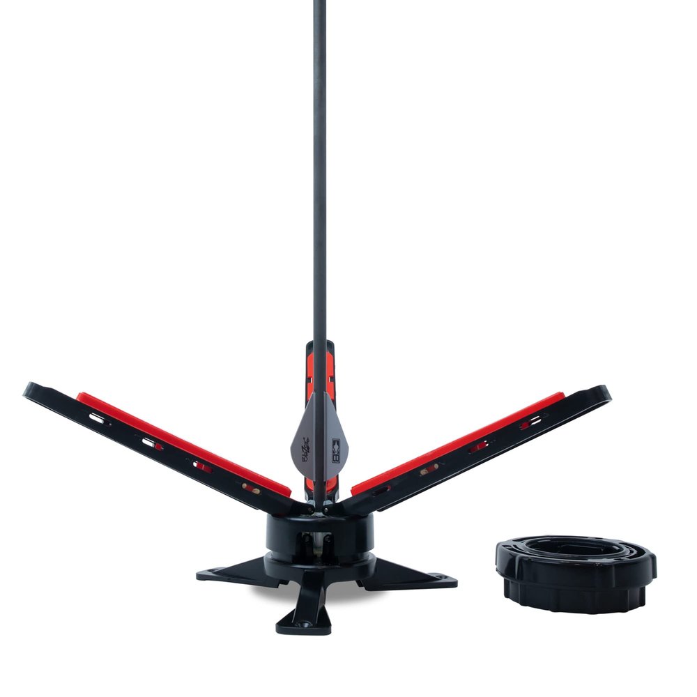 Bohning Complete Cauldron Fletching Jig Black
