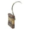 12 Pack of Rustic Running Horses On Faux Tooled Leather Bathroom Shower Curtain Hooks view 2