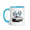 1969 Trans Am Cameo Ivory 69 Firebird Muscle car Mug with Color Inside view 3