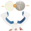 balacoo 6pcs Windproof Beach Towel Chair Clips Plastic Clothespins for Towel and Clothesline for Securing Chairs at Pool and Beach view 3