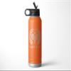 Alterd Industries Tennis Coach Gift - insulated tumbler with lid, travel coffee mug, personalized stainless steel cups, 20 oz tumbler (Tennis Wreath, Orange, 32oz Water Bottle) view 4