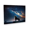 Sense Canvas Lion Celestial Galaxy 72 Canvas Art - Home Decor Wall Art Print Poster Painting Medium 24x18 / 1.5" view 1