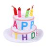 LABRIMP Birthday Cake Hat for Birthday Party Decor Fun Cap for Celebrations and Photo Props view 1