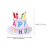 LABRIMP Birthday Cake Hat for Birthday Party Decor Fun Cap for Celebrations and Photo Props view 2
