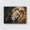 Sense Canvas Lion Luxurious Contemporary 108 Canvas Art - Home Decor Wall Art Print Poster Painting Medium 24x18 / 0.75" view 4