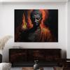 Sense Canvas Buddha Art Mystical Buddha 9 Canvas Art - Home Decor Wall Art Print Poster Painting Small 16x12 / 0.75" view 2