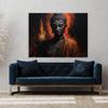Sense Canvas Buddha Art Mystical Buddha 9 Canvas Art - Home Decor Wall Art Print Poster Painting Small 16x12 / 0.75" view 3