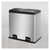 DYPASA Wastepaper Basket Large Capacity Pedal Trash Can Household Stainless Steel Garbage Classification Trash Can Covered Closable Trash Bin48L/12.6 Gallon Garbage Can Garbage Can view 1
