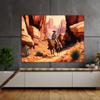 Sense Canvas Cowboy Canyon 35 Canvas Art - Home Decor Wall Art Print Poster Painting X-Large 48x36 / 1.5" view 2