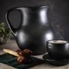 Chamba Clay Pitcher with Lid  1.3L Handmade Colombian Chocolate & Water Jug  Unglazed, Non-Toxic & Heat-Retaining  Traditional Earthenware for Authentic Flavor view 2