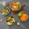 ZGWANSUI 4 Pack Gold Stainless Steel Soy Sauce Dish, Double Deck Dipping Pinch Bowls, Small Condiment Seasoning Dip Bowls, Mini Metal Ramekins Cups for French Fries Spice Sushi Serving, 3.5oz view 2