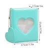 3inch Solid Color photocard holder binder Photo Album 32 Pockets polaroid album Idol Star Chasing Collect Book,Blue view 2