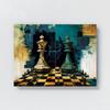 Sense Canvas Chess Photography Manipulated 11 Canvas Art - Home Decor Wall Art Print Poster Painting Small 16x12 / 0.75" view 4
