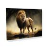 Sense Canvas Lion Pride Territory 63 Canvas Art - Home Decor Wall Art Print Poster Painting Large 40x30 / 1.5" view 1