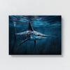 Sense Canvas Fish Detailed Texture 16 Canvas Art - Home Decor Wall Art Print Poster Painting Small 16x12 / 0.75" view 4