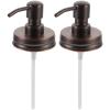 FRCOLOR Pressing for Liquid Container Bottle Dispenser Pump Replacement Lid for Mason Jar view 3