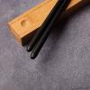 Chopsticks reusable Reusable Chopsticks, Silver Chopsticks Case Reusable Chinese Korean Japanese Bamboo Portable Chop Sticks Utensil Dishwasher Safe Made In Japan Safe Chop Sticks Gift Set/1341 view 2
