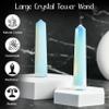Crocon Opalite Large Crystal Tower Wand 3.5-4.5" Natural Spiritual Healing view 4