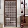 ZARBAILRE Wood and Bamboo Beaded Curtain 2832inch, Natural Wooden Bead String Door Curtain, Breathable Door Way Beaded Curtain Wood for Doorways Windows Divider view 1