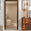 ZARBAILRE Wood and Bamboo Beaded Curtain 3132inch, Natural Wooden Bead String Door Curtain, Breathable Door Way Beaded Curtain Wood for Doorways Windows Divider view 1