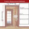 ZARBAILRE Wood and Bamboo Beaded Curtain 3132inch, Natural Wooden Bead String Door Curtain, Breathable Door Way Beaded Curtain Wood for Doorways Windows Divider view 3