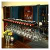 ALDEPO Wine Rack Ceiling Wine Holder | Hanging Wine Glass Holder | Vintage Wine Bottle Holder (Size : 60x35cm) view 4
