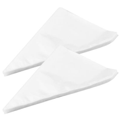 iplusmile 200pcs Disposable Cake Decorating Bags Thickened Frosting Piping Bags for Wedding Cakes Cookies and Holiday Desserts