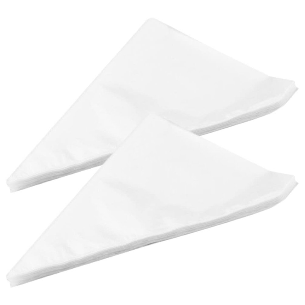 iplusmile 200pcs Disposable Cake Decorating Bags Thickened Frosting Piping Bags for Wedding Cakes Cookies and Holiday Desserts