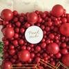 412pcs Red Balloons 18 12 10 5 Inch Red Balloon Garland Arch Kit Different Sizes Matte Latex Balloons for Baby Shower Birthday Wedding Party Decorations view 4