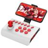 Arcade Fight Stick Joystick For PS4/PS3/PC,Game Controller Fighting Joystick with Turbo & Macro Functions (black) view 2