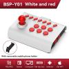 Arcade Fight Stick Joystick For PS4/PS3/PC,Game Controller Fighting Joystick with Turbo & Macro Functions (black) view 4