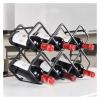 ALDEPO Wine Rack Wine Storage Holder 6 Bottle Wine Holder Rack Stand Space Saver Protector Countertop Free Stand for Red & White Wines,5Bottles,5bottles (Color : 8bottles) view 2