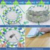 Hpscdyo 180Pcs Golf Party Supplies Paper Plates and Napkins Serve 60 Disposable Tableware Set for Birthday Party Decorations Game Day Family Holiday Sports Events view 3