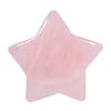 Amogeeli 6pcs Star-Shaped Palm Pocket Stones Set, Polished Healing Worry Crystals for Reiki Meditation Home Decoration, Rose Quartz view 1
