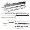 Retractable Pull Out Trouser Rack, Closet Clothes Hanger Rail Top Mount Wardrobe Pants Hanger Rack Space Saving Sliding Clothes Organizers, Stainless Steel (Size : 40cm) view 2
