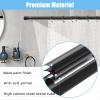 AIZESI Shower Curtain Rod 30-64 Inch Adjustable Curtain Rods Never Rust & Non-Slip, No Drilling, Short Shower Rods Spring Tension Curtain Rod for Window Bathroom Doorway Closet view 3